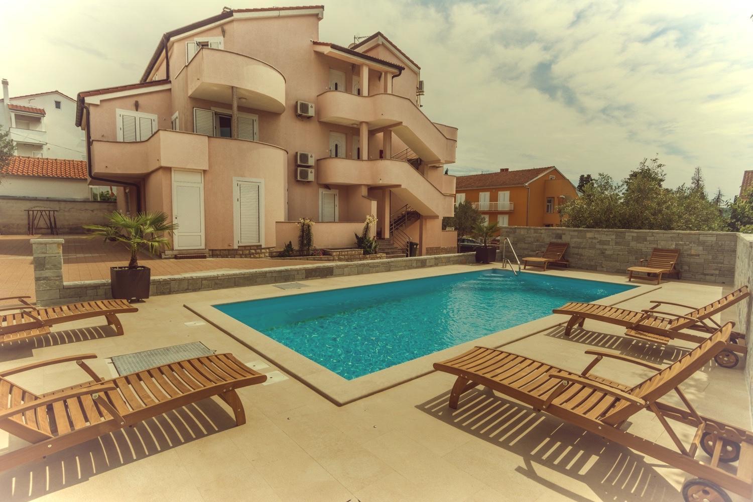 Apartments Basilea Biograd Na Moru Εξωτερικό φωτογραφία